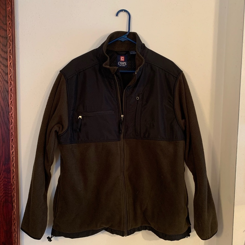 CHAPS Men’s Zip Up Jacket XL NWT